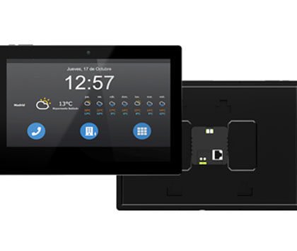 SEEWIS YC-SM1011 10.1 inch KNX smart home control panel with glass touch screen