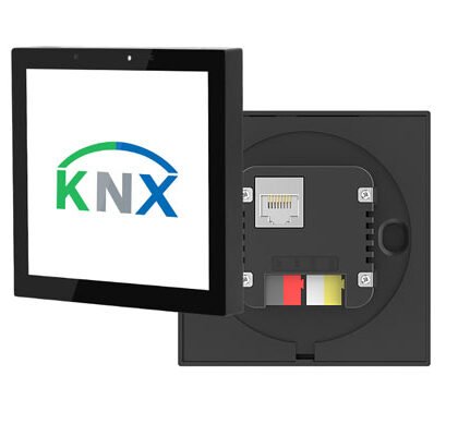 SEEWIS YC-SM41P 4 inch smart home touch control panel with KNX RS485 Zigbee support