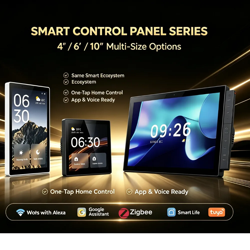 Smart Control Panel Series - 4, 6, 10 inch